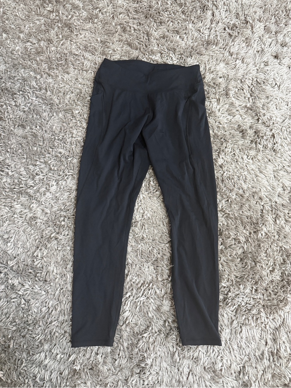 Black High-Waist Active Leggings
